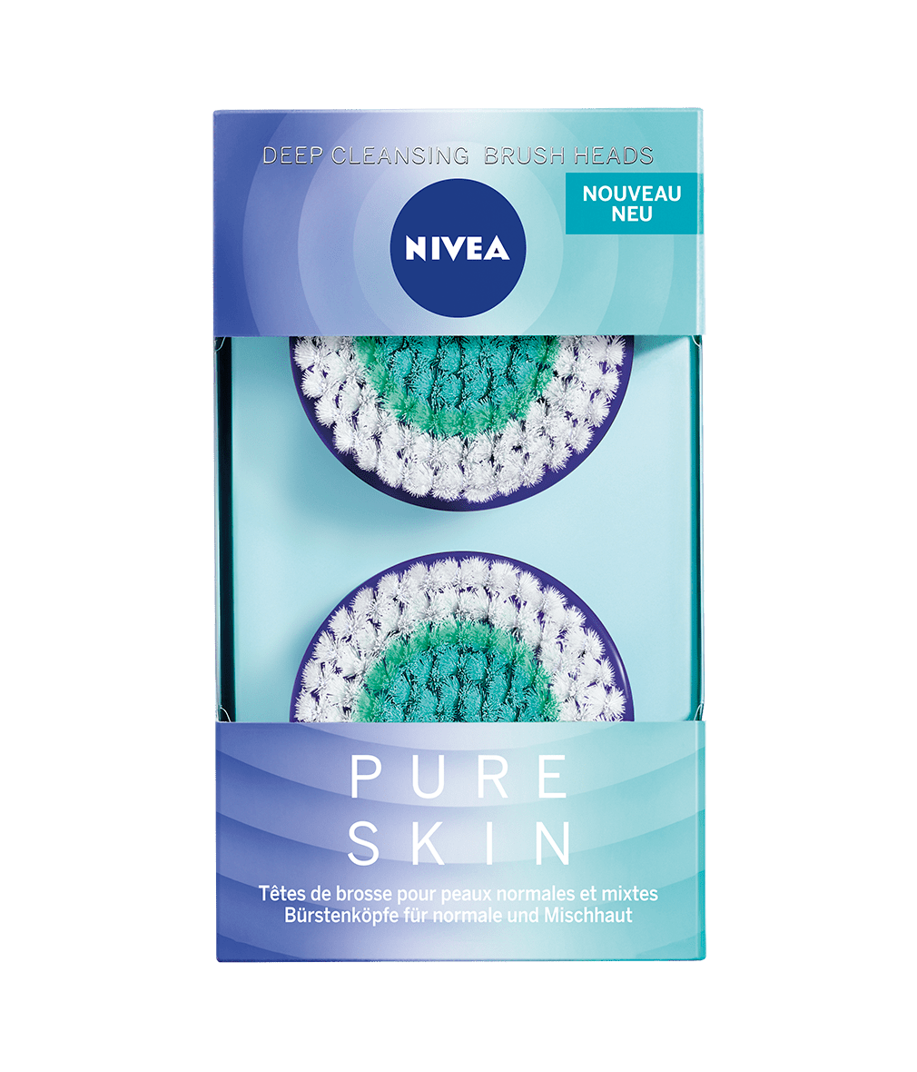 Têtes de brosse Deep Cleansing PURE SKIN | NIVEA Têtes de brosse Deep Cleansing PURE SKIN | NIVEA